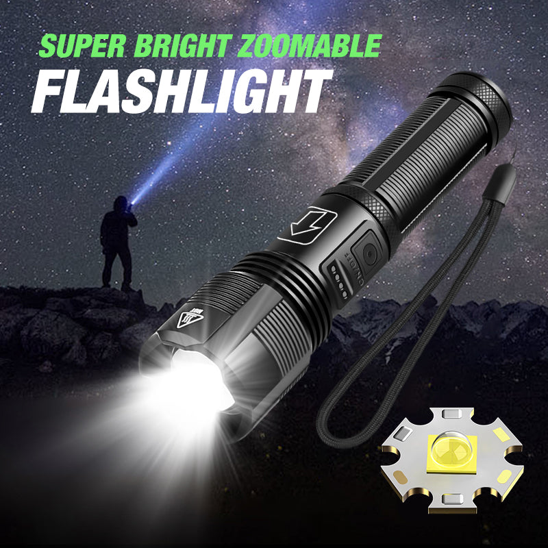 Super Bright Zoomable Flashlight