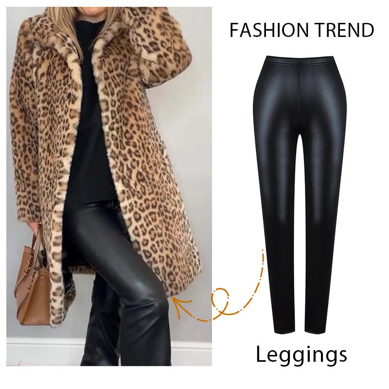 ⏳Time-limited Special⏰Women's Leopard Print Mid-Length Jacket