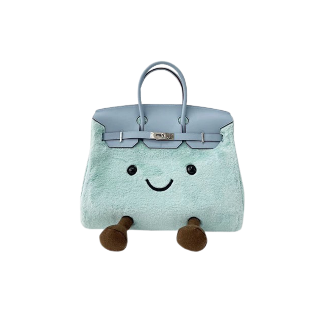 Classic Aqua Mist Fluff BK Bag