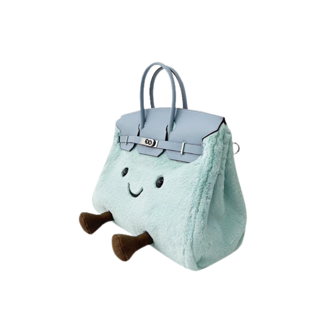 Classic Aqua Mist Fluff BK Bag