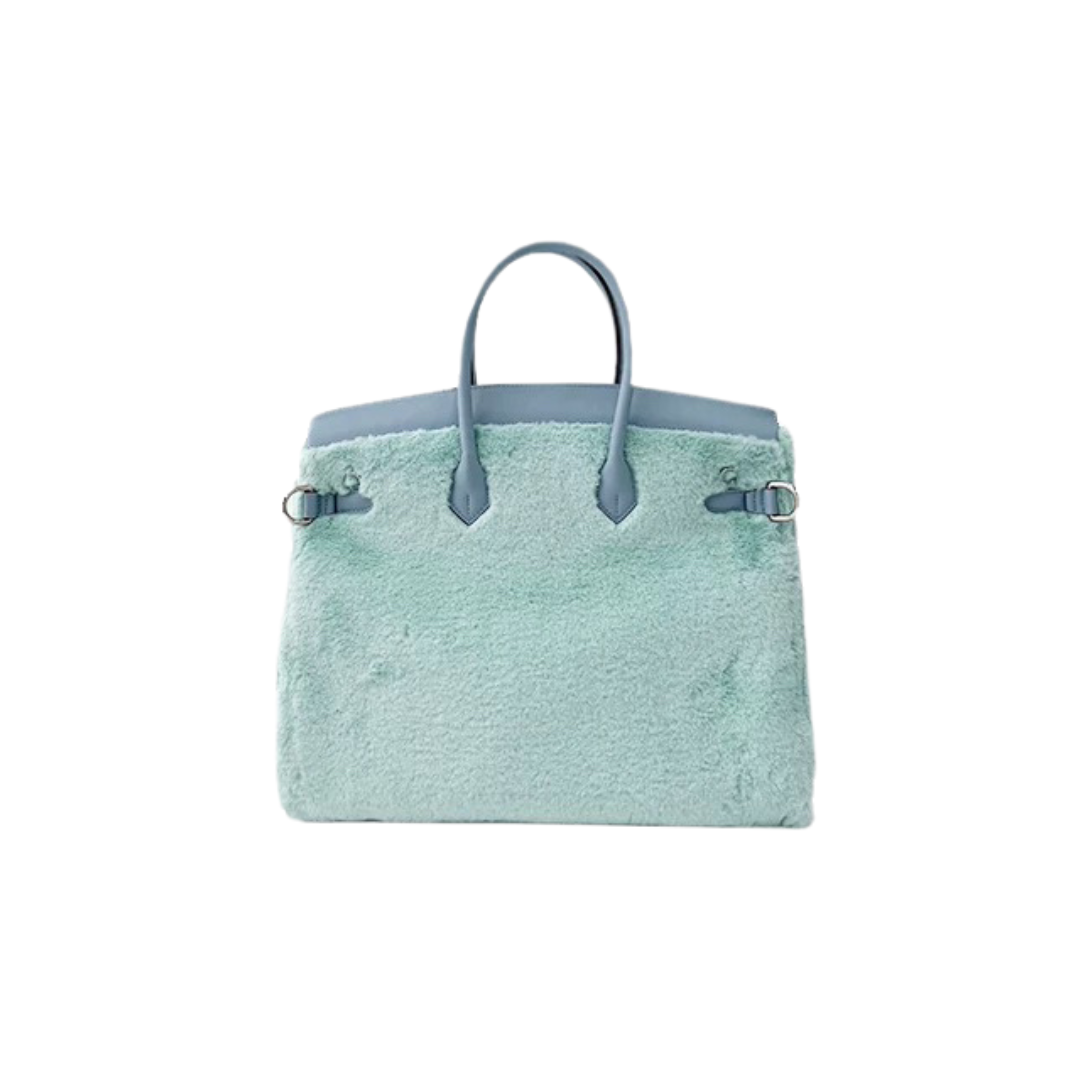 Classic Aqua Mist Fluff BK Bag
