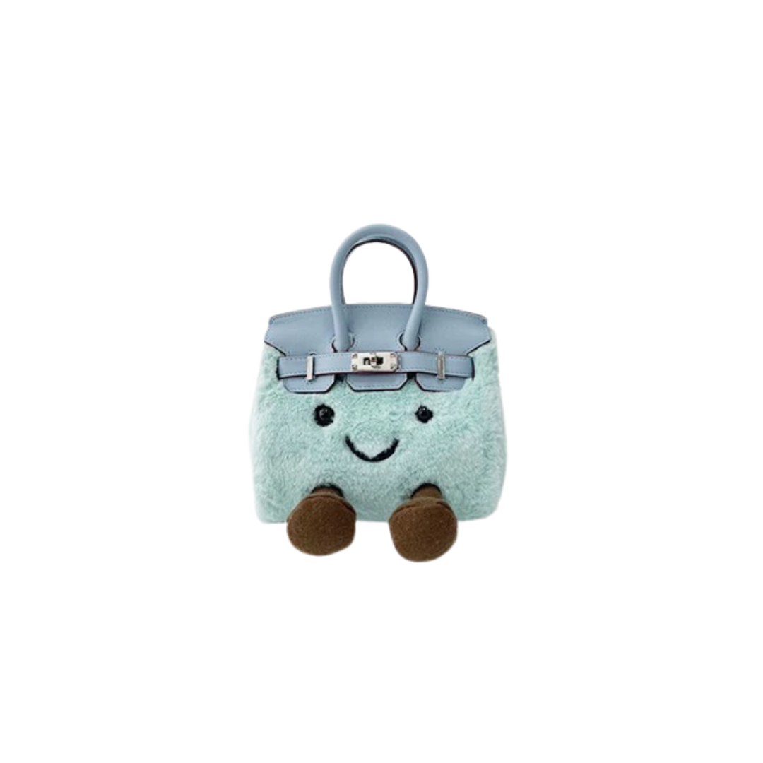 Petite Aqua Mist Fluff BK Bag