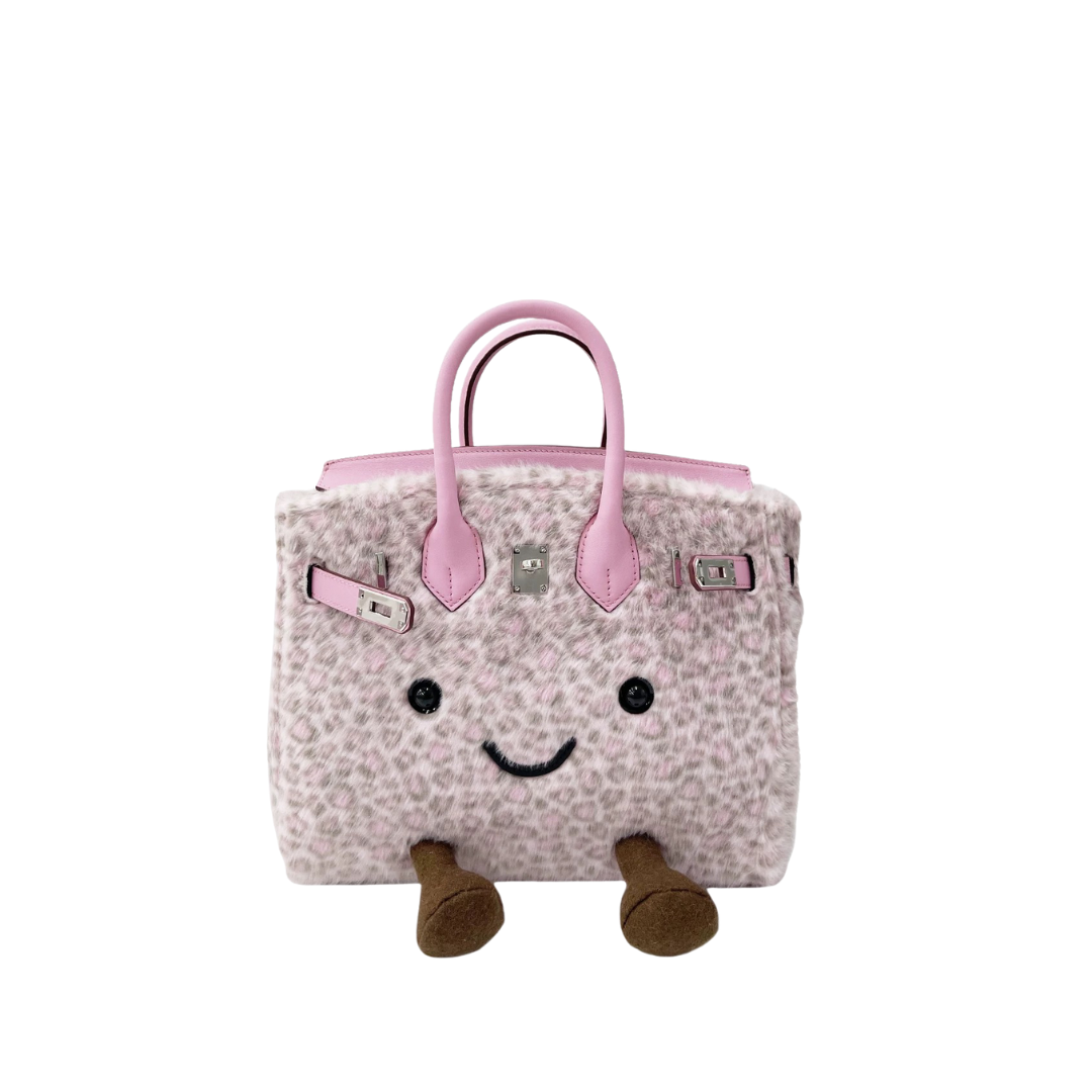 Classic Rose Leo Fluff BK Bag