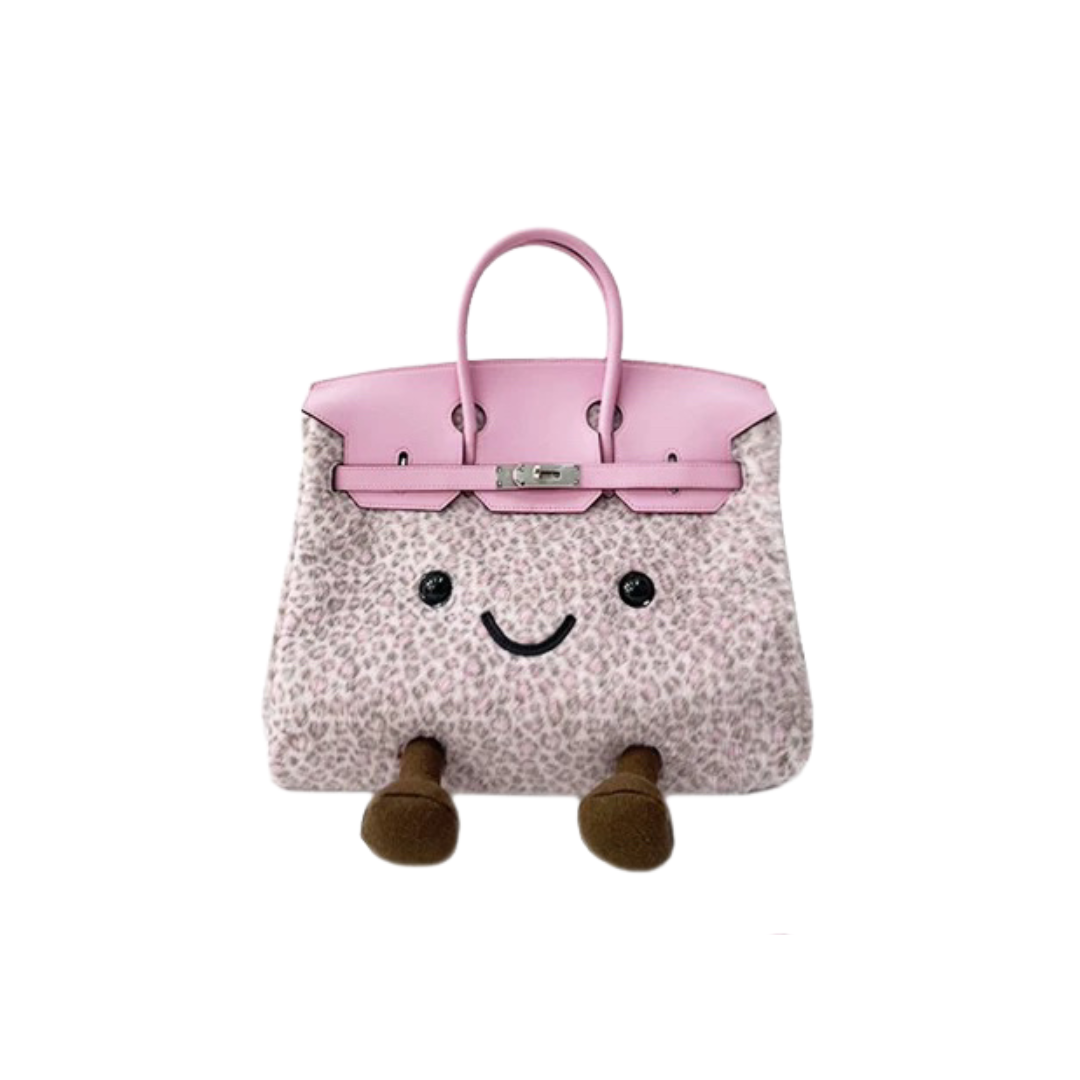 Classic Rose Leo Fluff BK Bag