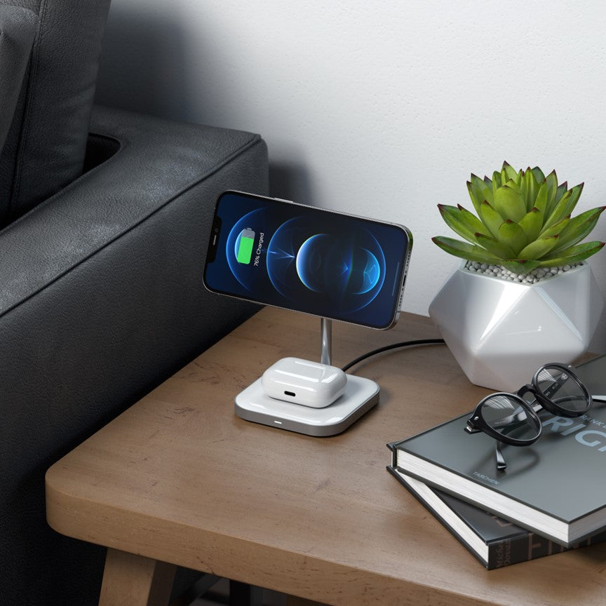Satechi Apple 2in1 Qi MagSafe Wireless Multi Charger