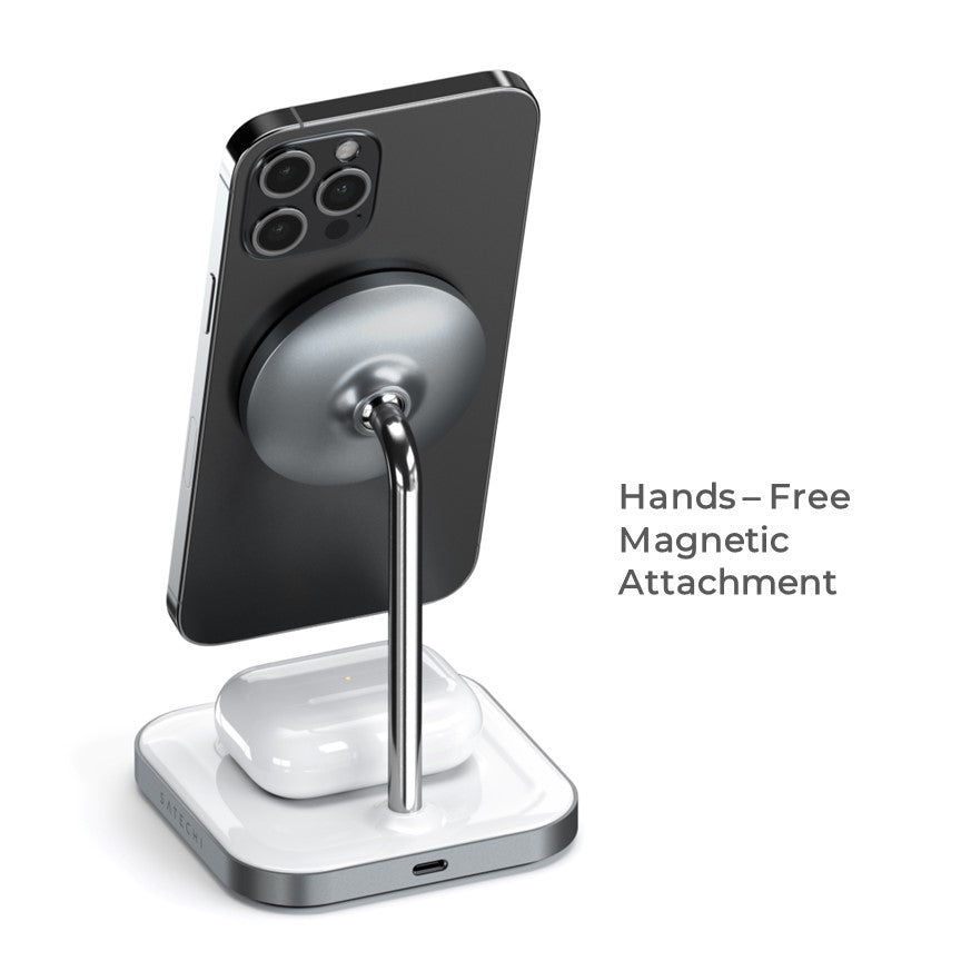 Satechi Apple 2in1 Qi MagSafe Wireless Multi Charger