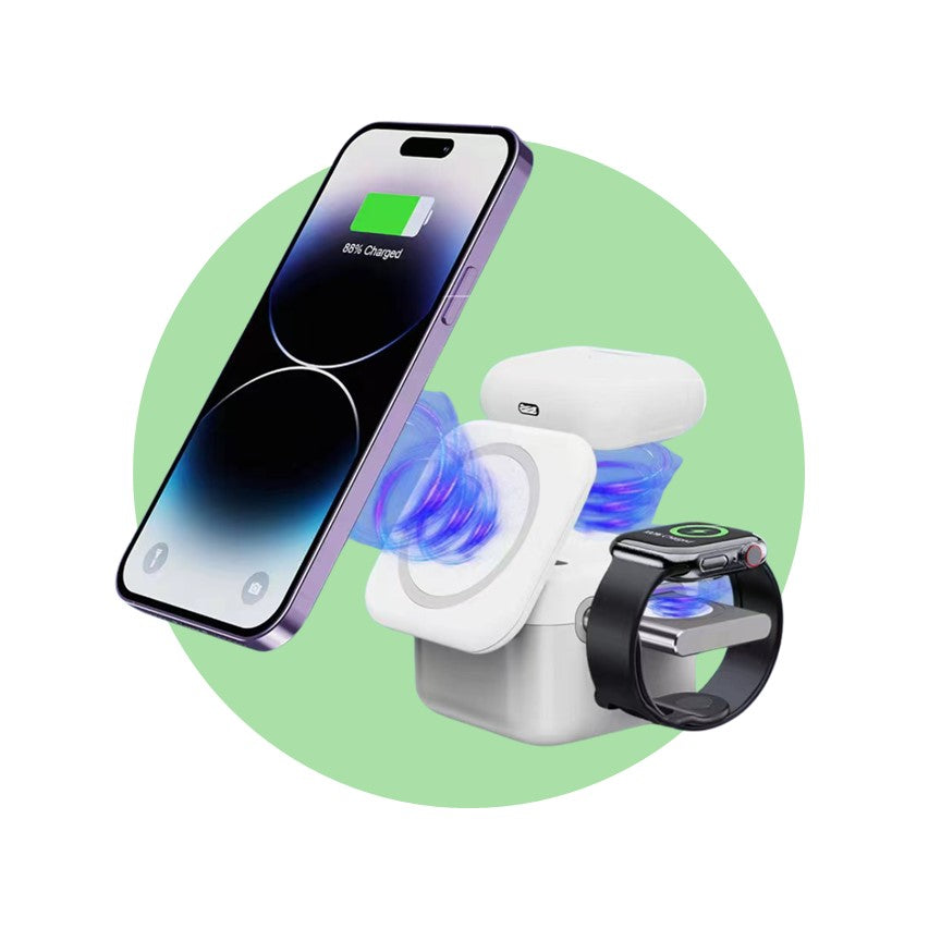 Apple MagSafe Wireless Multi Charger Station For iPhone, Watch & AirPods