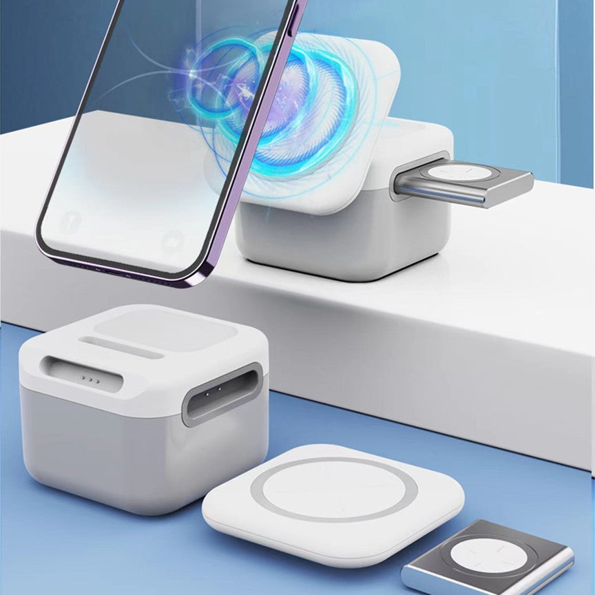 Apple MagSafe Wireless Multi Charger Station For iPhone, Watch & AirPods