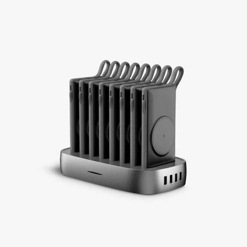8 Qi MagSafe 10KmAh Power Banks with Touch Charge Docking Station