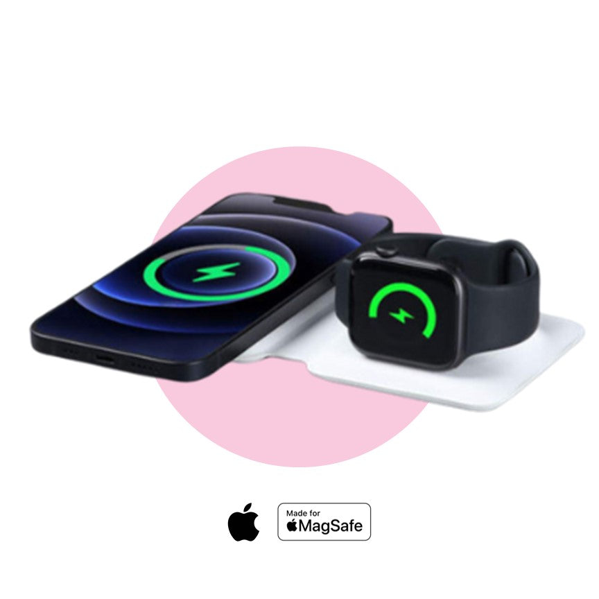 Apple Duo Qi MagSafe Charger for all iPhone, Watch, & AirPods