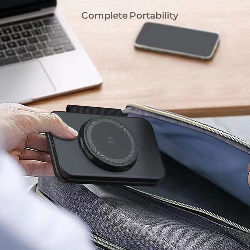 Wireless 3in1 Charging Station For Apple iPhone MagSafe
