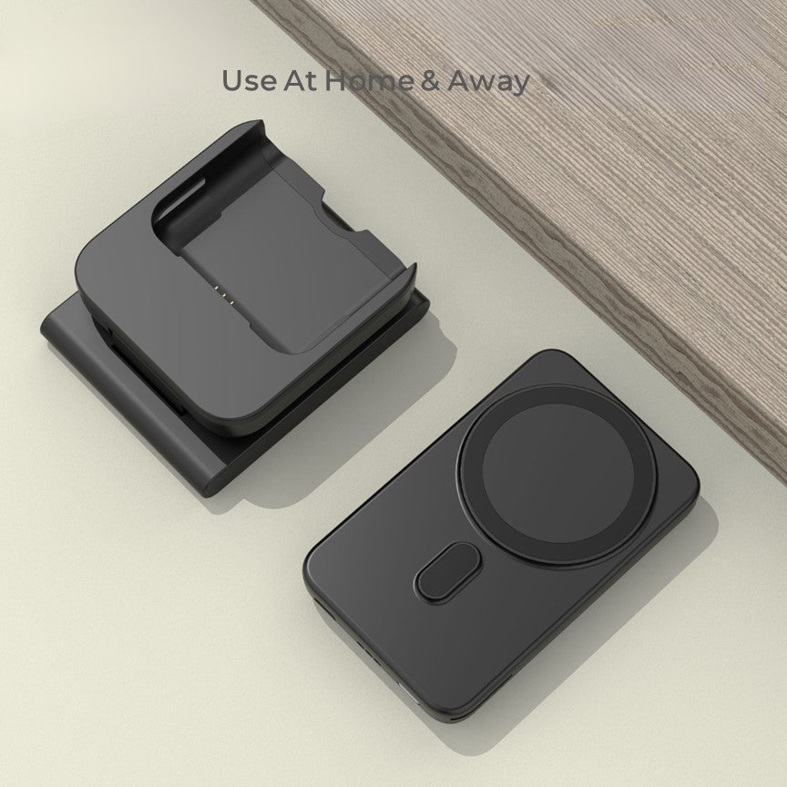 Apple Qi MagSafe Foldable Wireless Multi Charger With Removable Power Bank