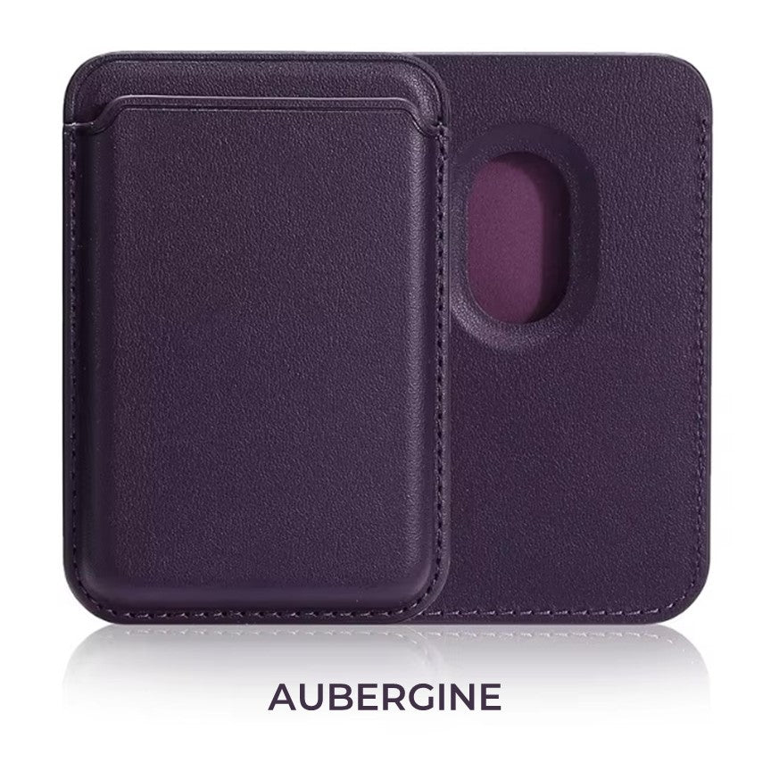 MagSafe Leather Wallet Credit Card Holder For Apple iPhone