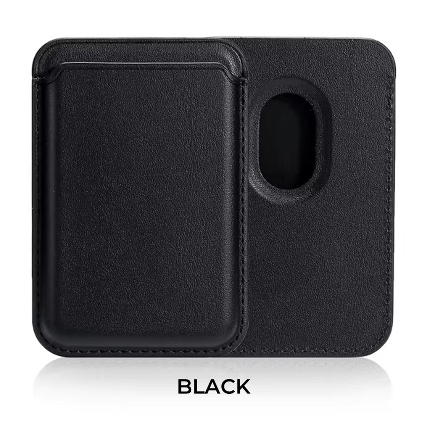 MagSafe Leather Wallet Credit Card Holder For Apple iPhone