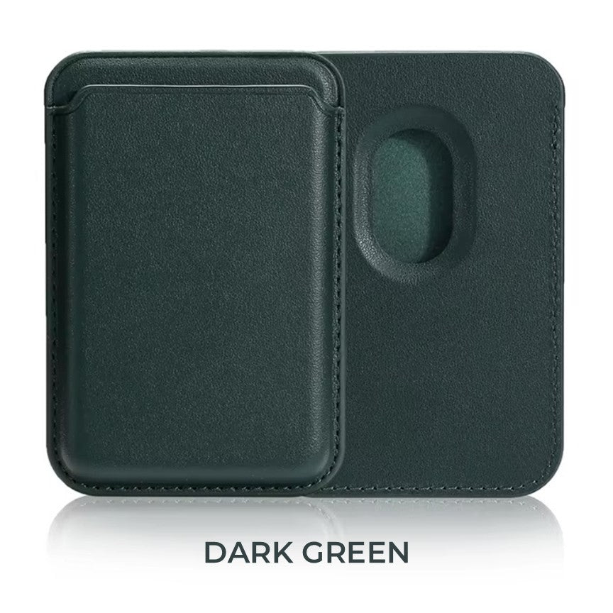 MagSafe Leather Wallet Credit Card Holder For Apple iPhone