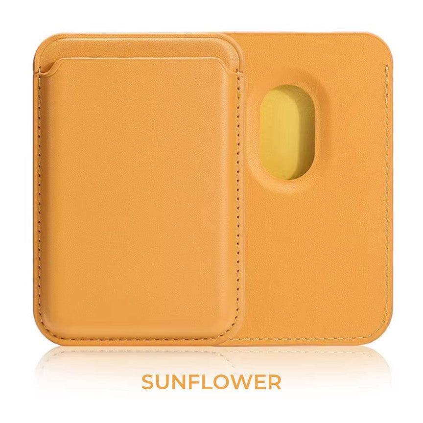 MagSafe Leather Wallet Credit Card Holder For Apple iPhone