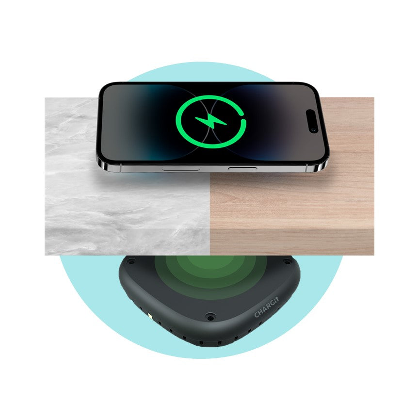 Invisible Under Surface Wireless Charger, for all Apple, Samsung & any Qi Device