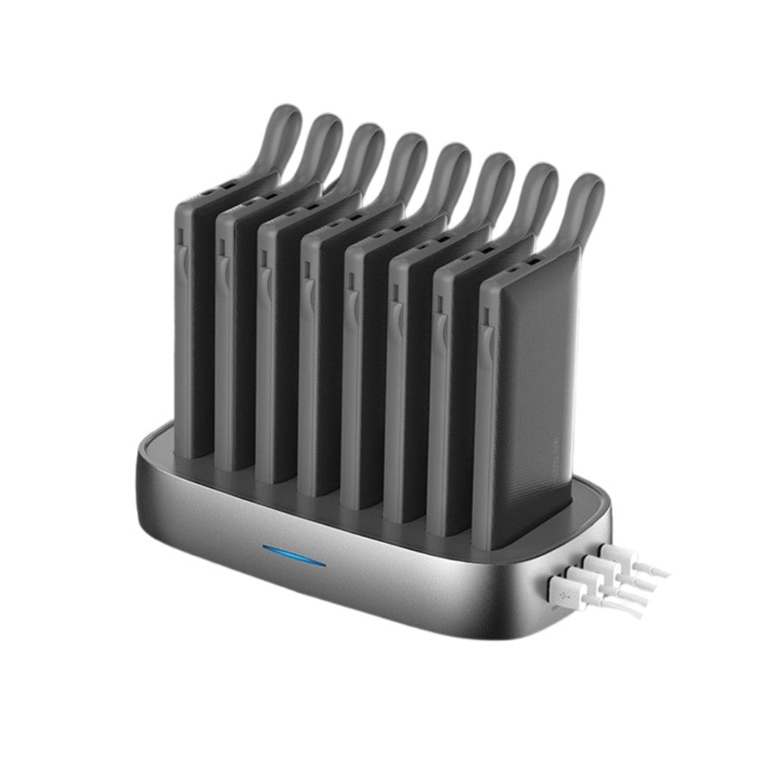 8 Qi MagSafe 10KmAh Power Banks with Touch Charge Docking Station