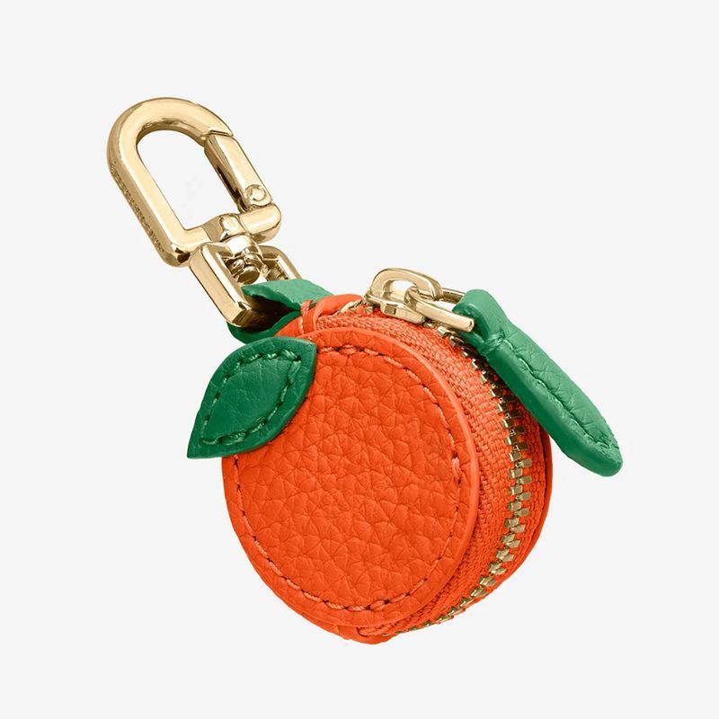 Mini Fruit Handmade Pouch Keychain Charm