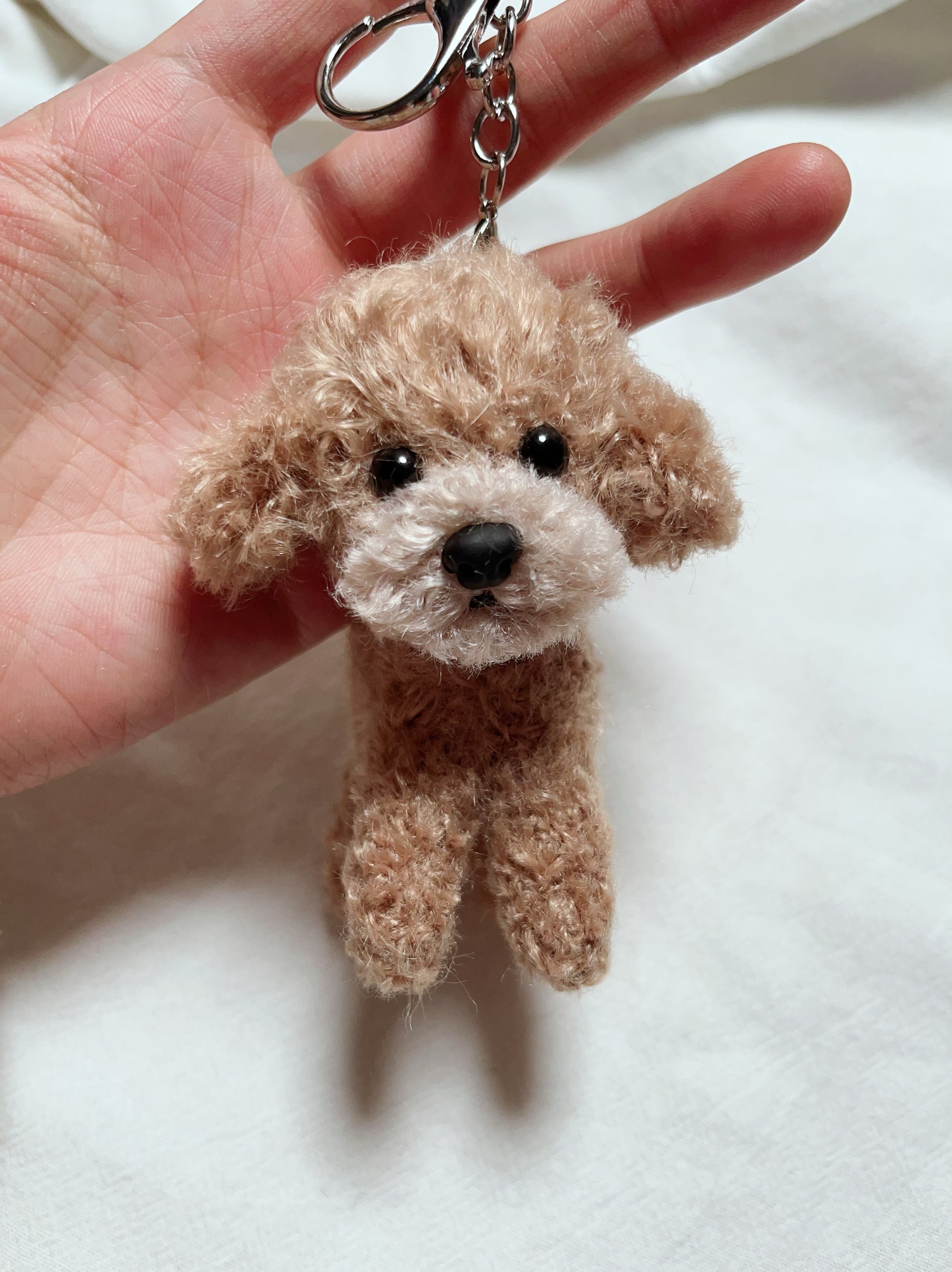 Custom Crochet Puppy Handmade Charm