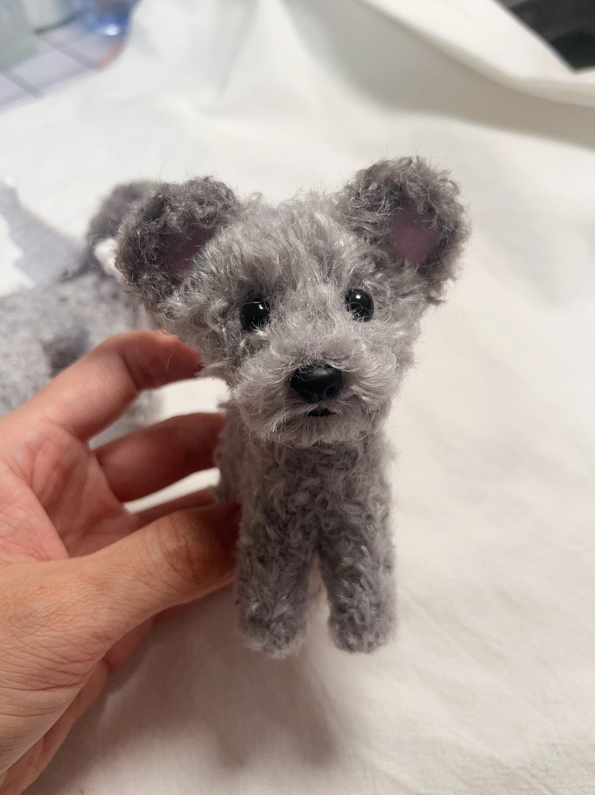 Custom Crochet Puppy Handmade Charm