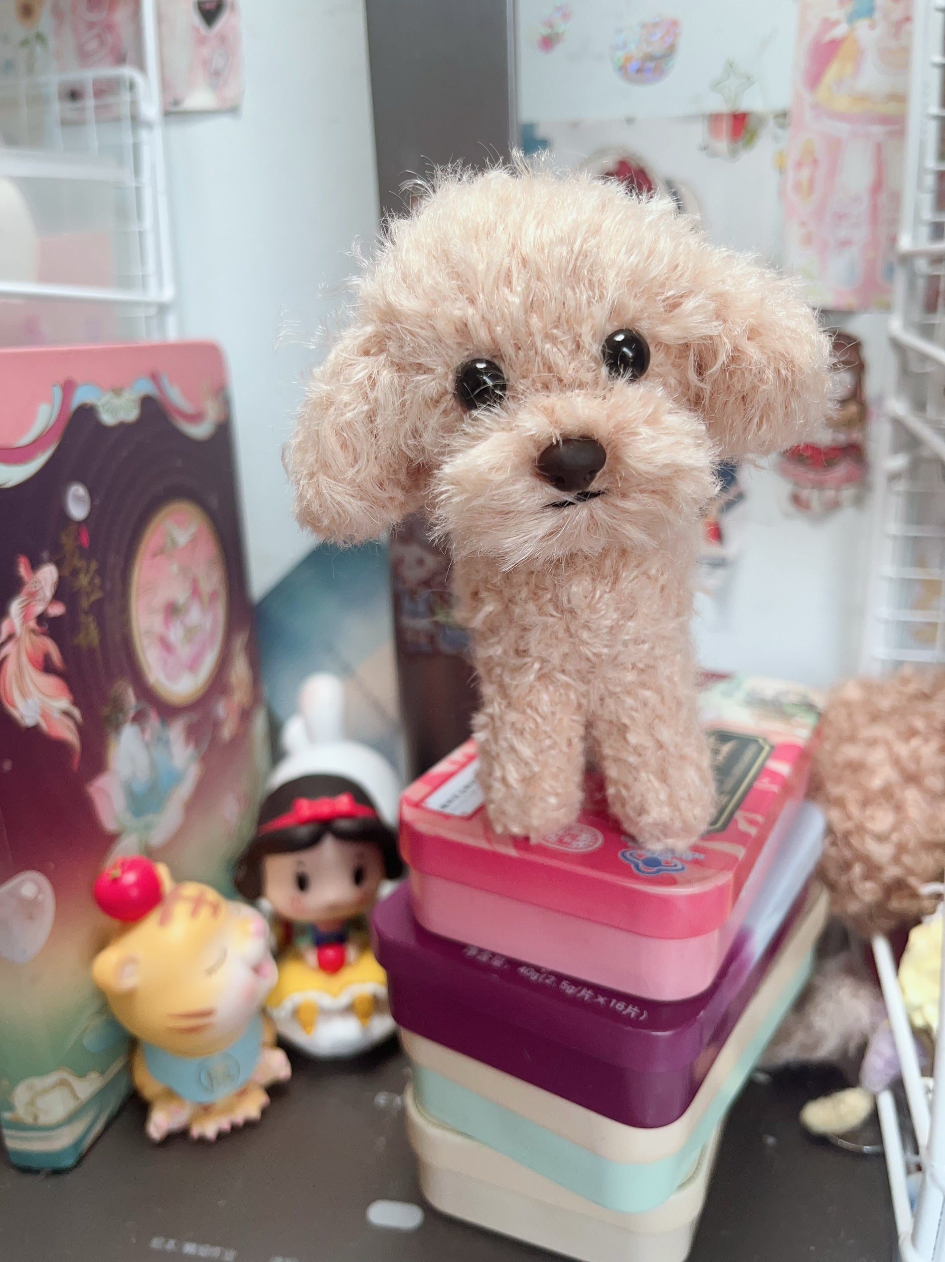 Custom Crochet Puppy Handmade Charm