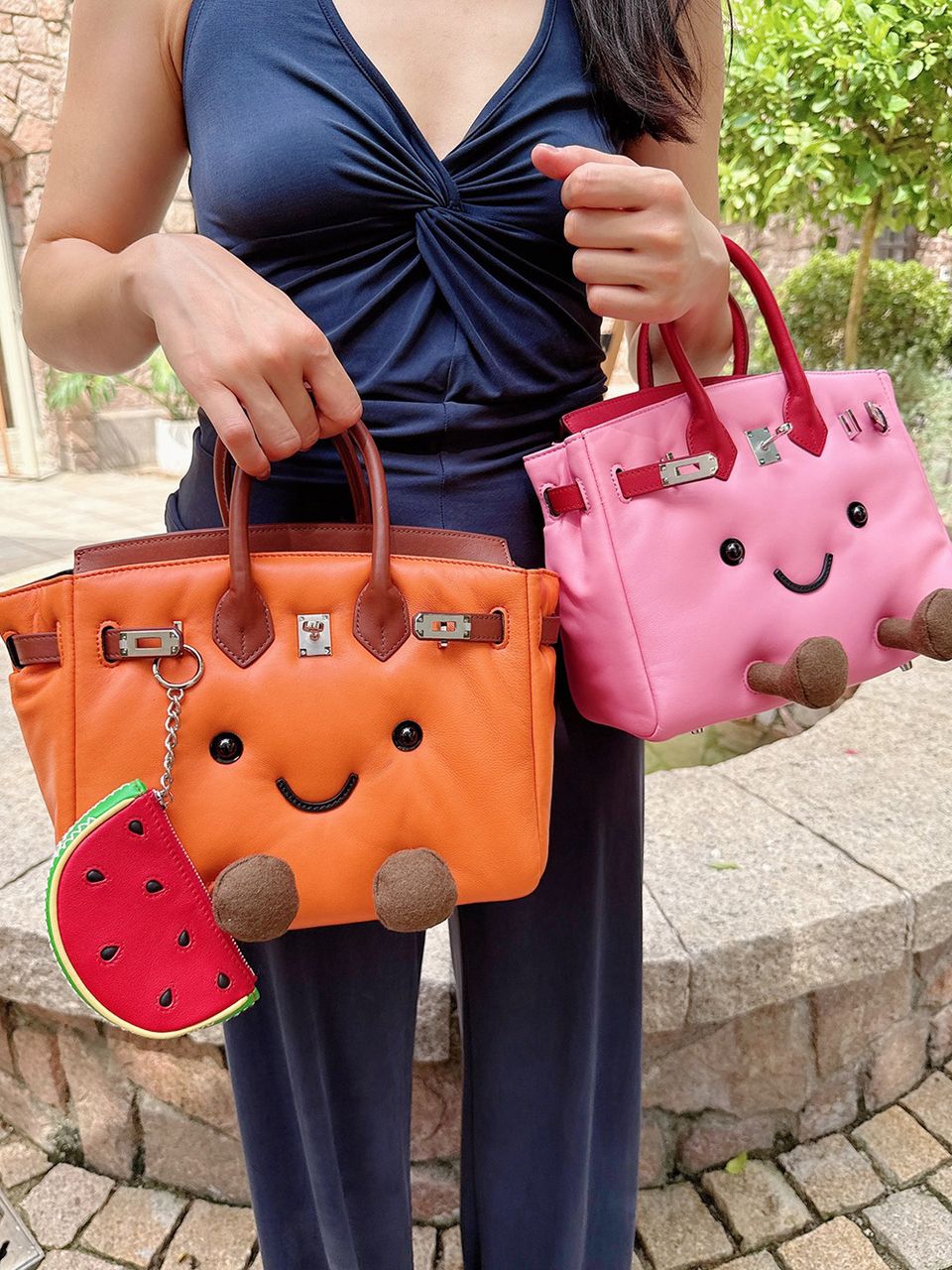 Classic Tangerine Fluff BK Bag