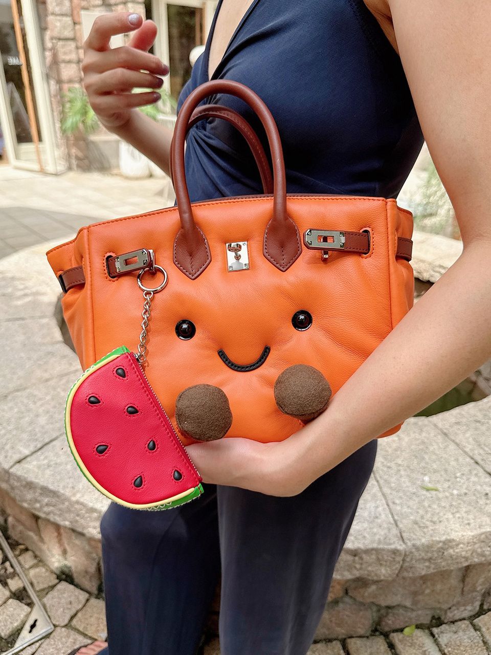 Classic Tangerine Fluff BK Bag
