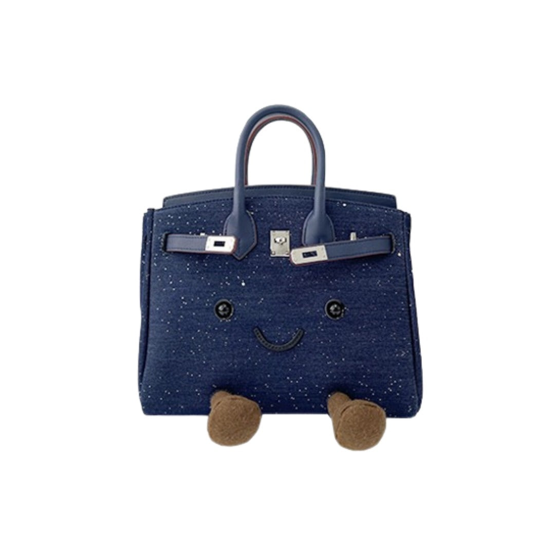 Classic Midnight Celeste Fluff BK Bag