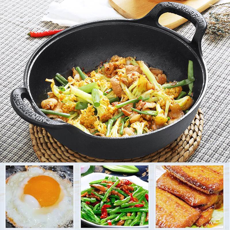 🎁 Hot Sale 49% OFF 🔥Cast Iron Pot Uncoated And Non Stick