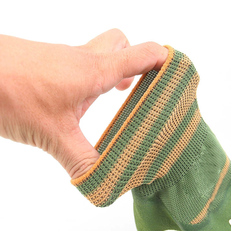 π₯ 49% OFFπ Rubber Coated Work Gloves with Knit Wrist Cuff