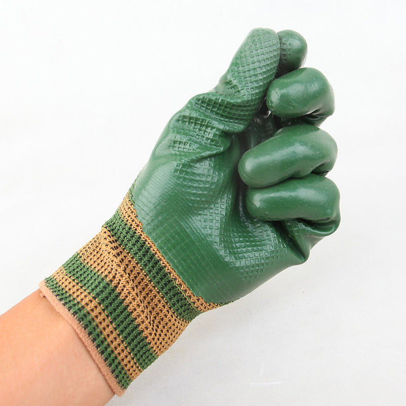π₯ 49% OFFπ Rubber Coated Work Gloves with Knit Wrist Cuff