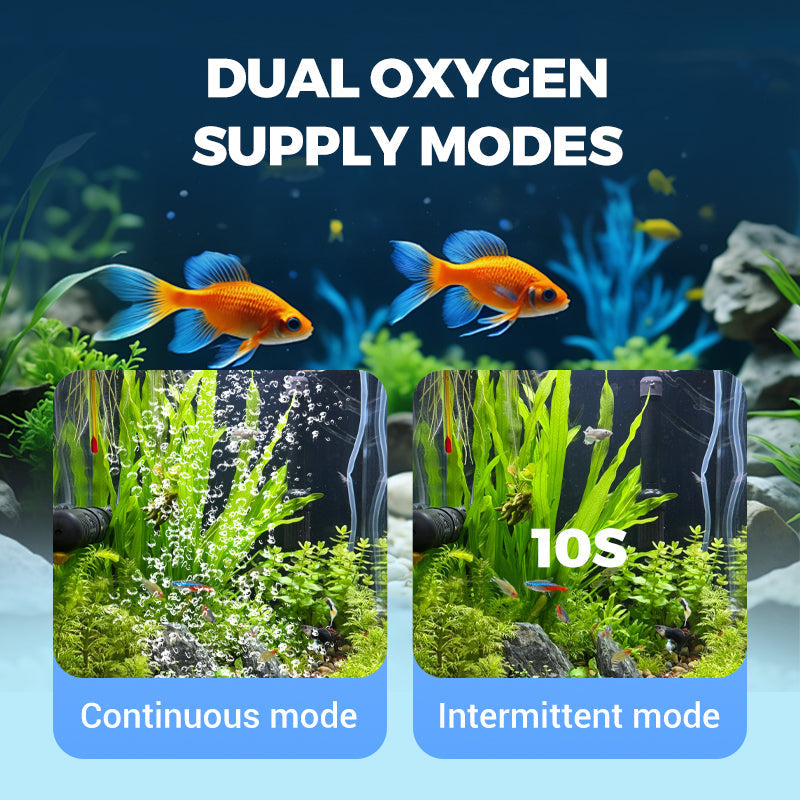 ๐  Half Price for a Limited Time - Quiet, Powerful Aquarium Air Pump with Dual Mode