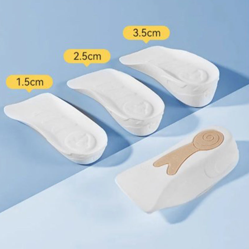 Silicone Anti-Slip Height-Increasing Insoles