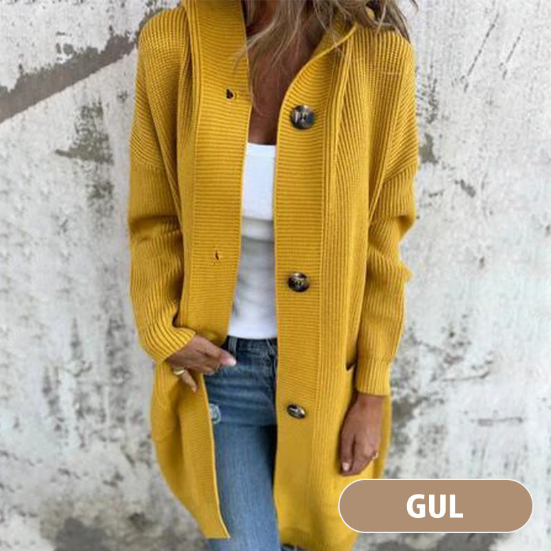 🍁Women's Button-Down Hooded Cardigan