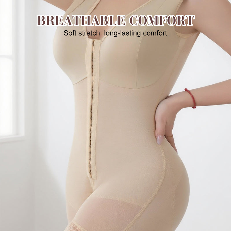 Women's Front Closure Sculpting Bodysuit
