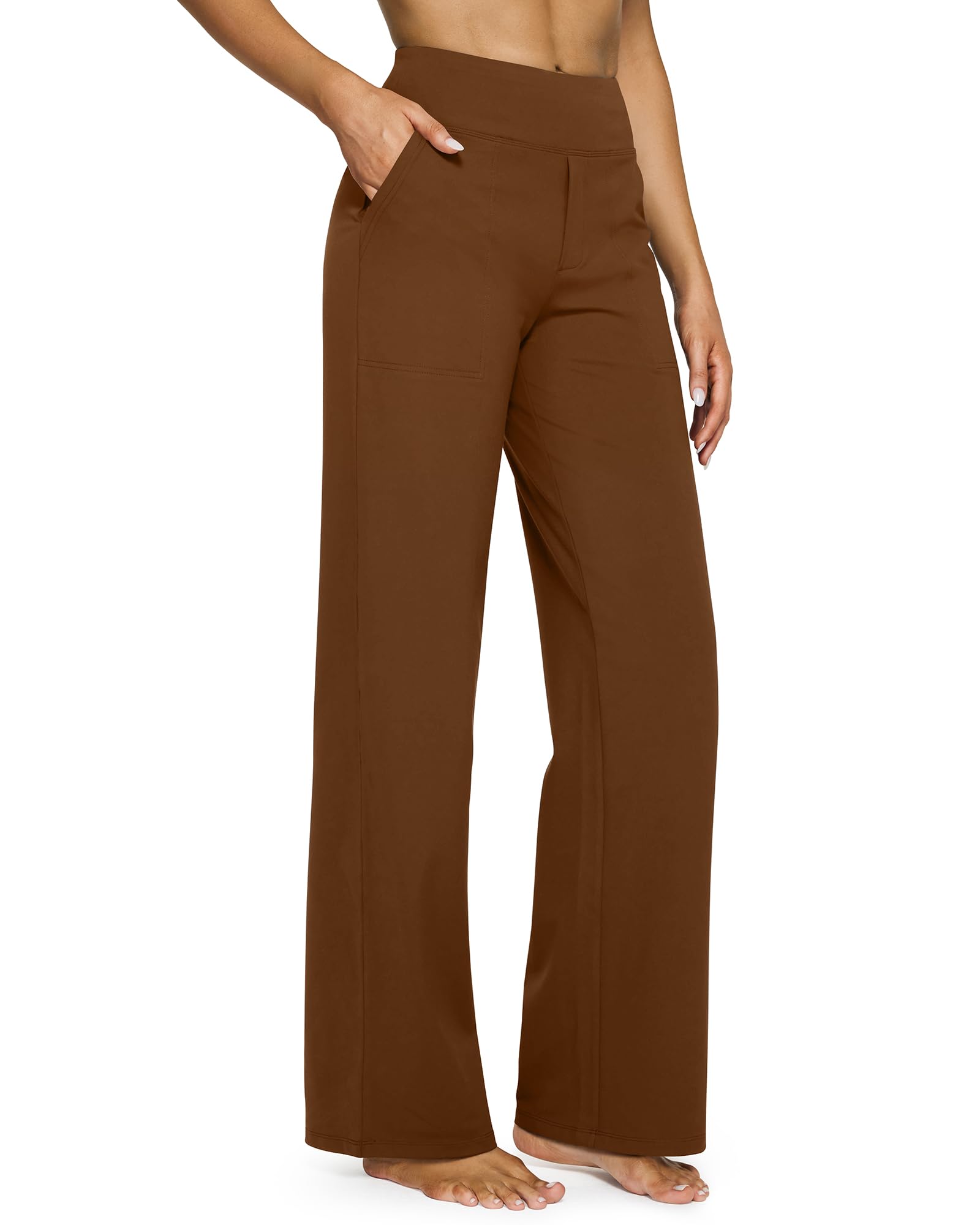 šLAST DAY PROMOTION - 50%OFF š Women's High Waist Stretch Casual Yoga Wide Leg Pants