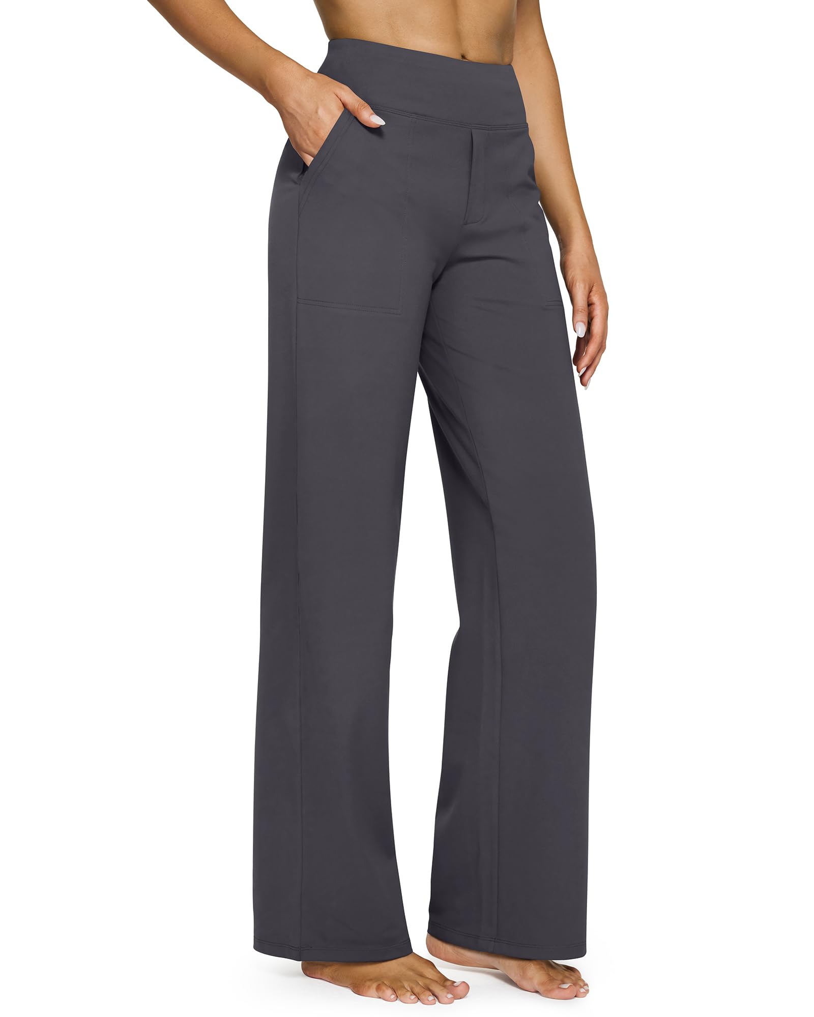 šLAST DAY PROMOTION - 50%OFF š Women's High Waist Stretch Casual Yoga Wide Leg Pants
