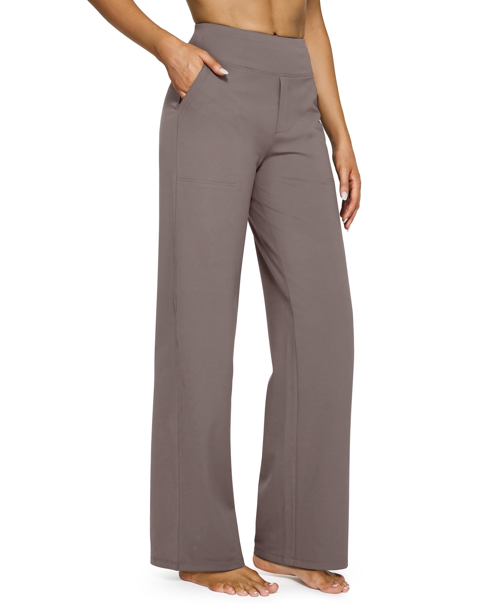 šLAST DAY PROMOTION - 50%OFF š Women's High Waist Stretch Casual Yoga Wide Leg Pants