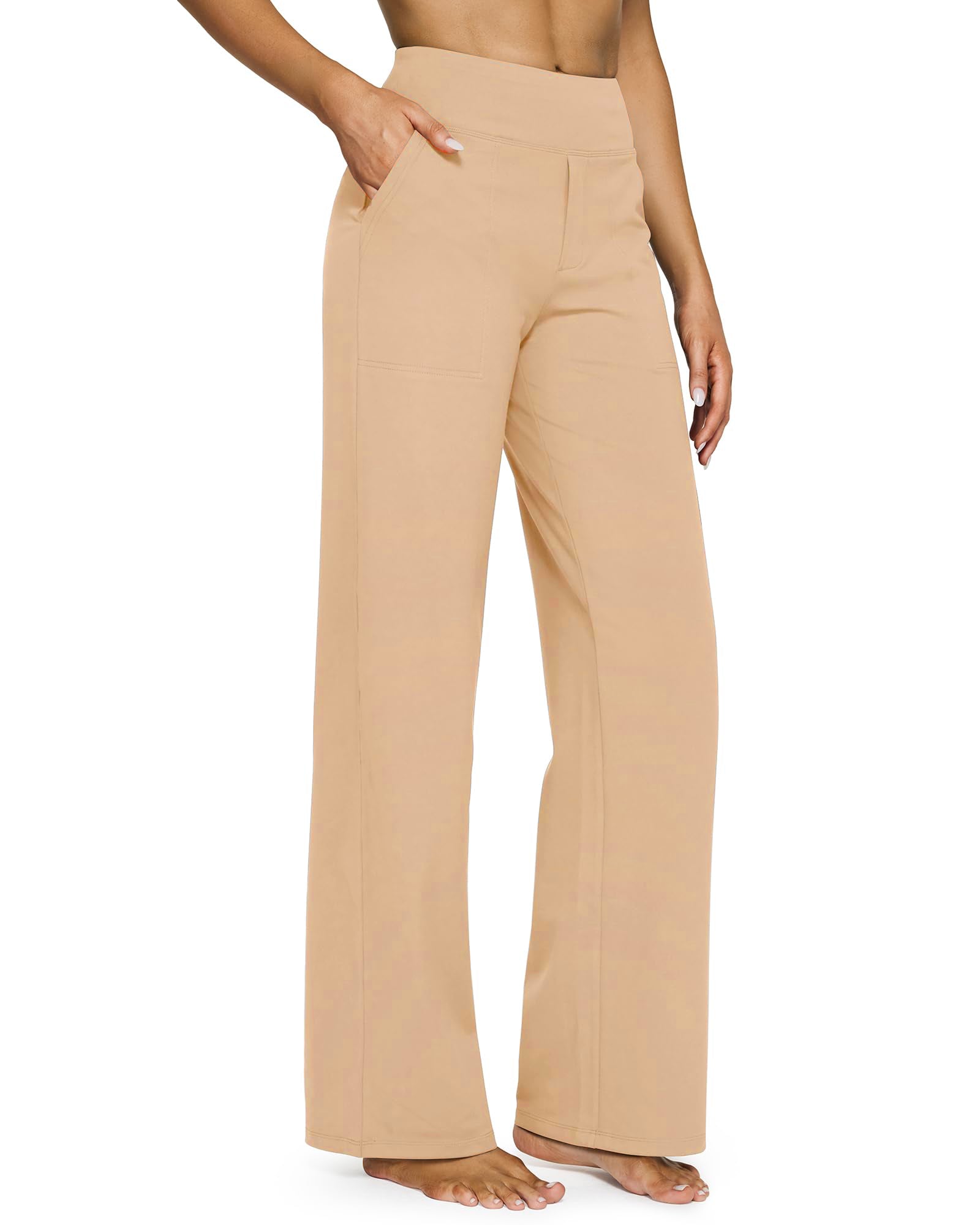 šLAST DAY PROMOTION - 50%OFF š Women's High Waist Stretch Casual Yoga Wide Leg Pants