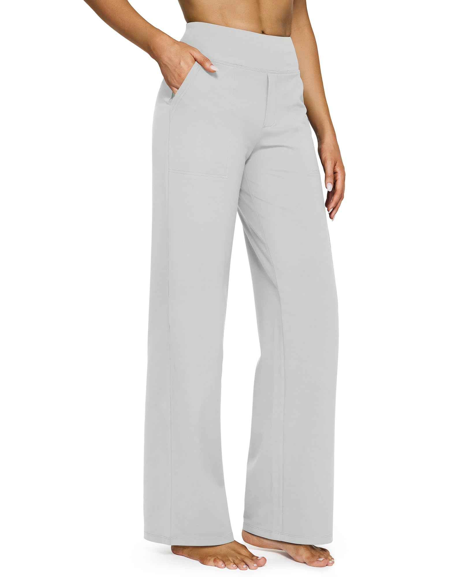 šLAST DAY PROMOTION - 50%OFF š Women's High Waist Stretch Casual Yoga Wide Leg Pants