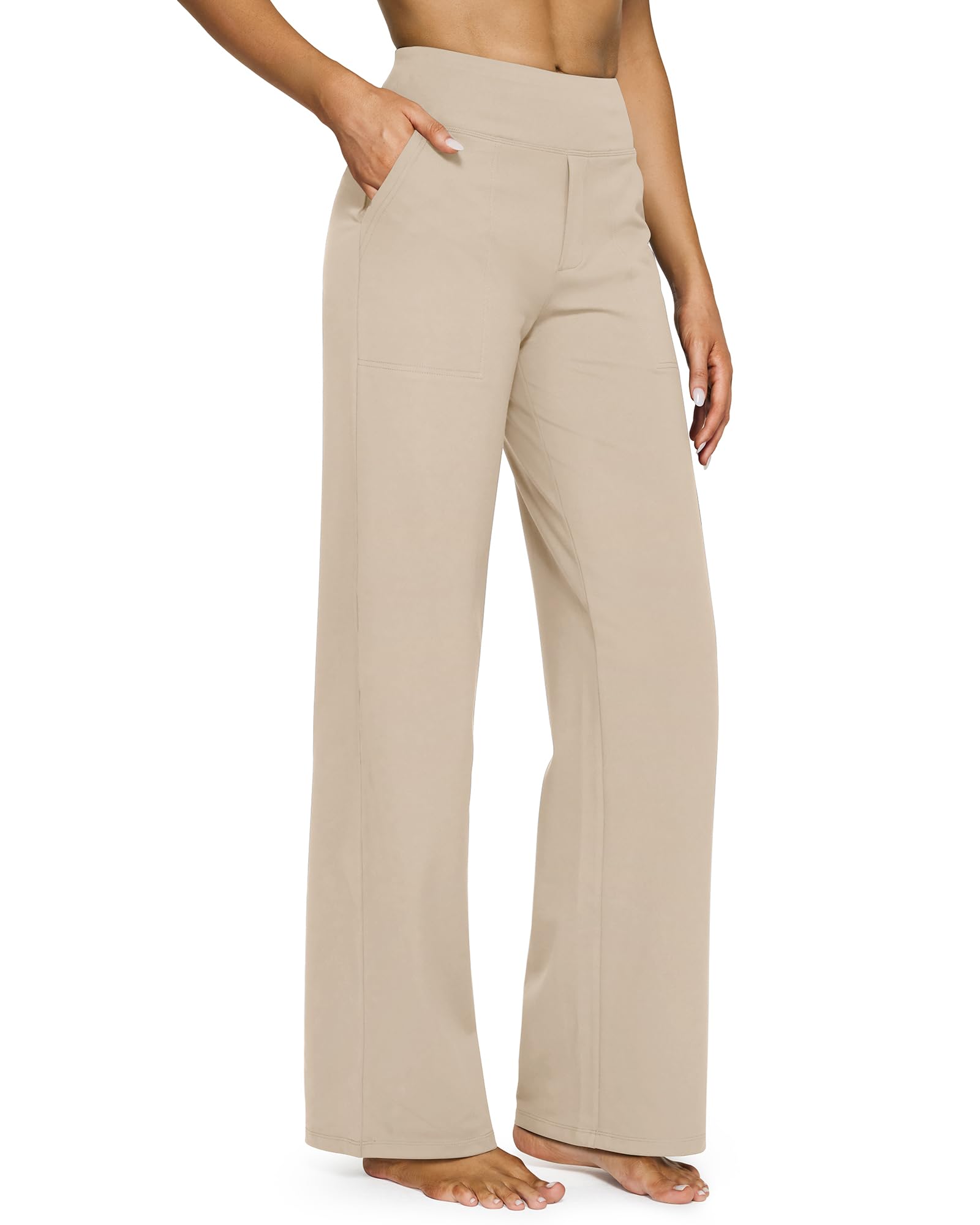 šLAST DAY PROMOTION - 50%OFF š Women's High Waist Stretch Casual Yoga Wide Leg Pants