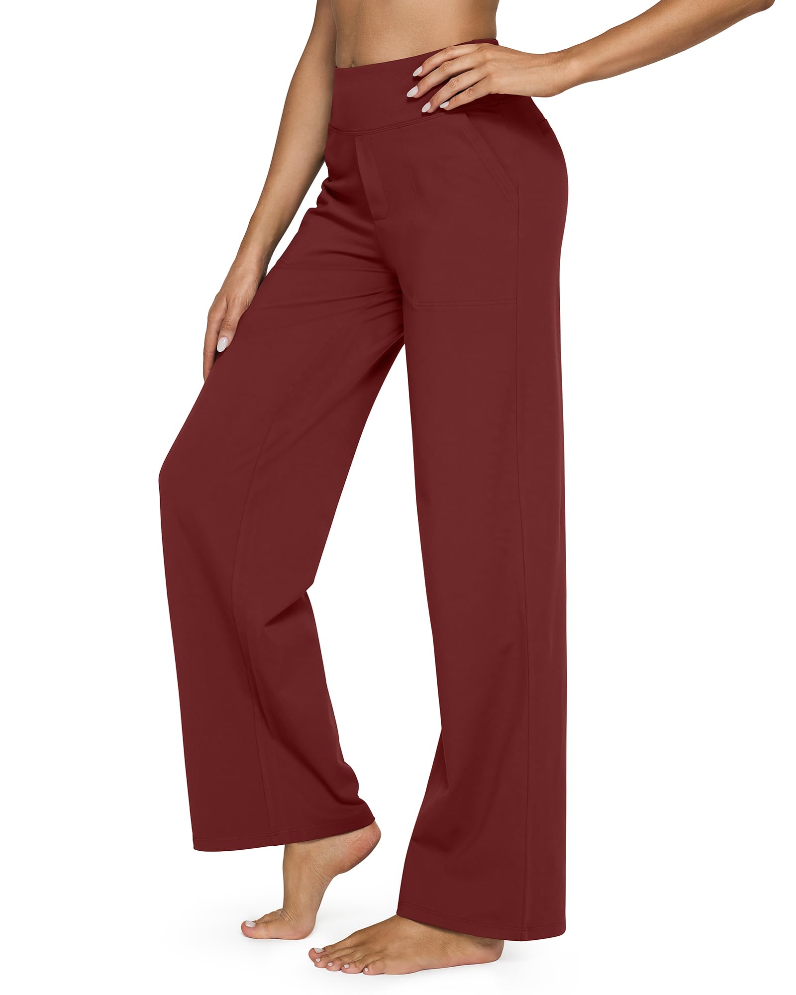 šLAST DAY PROMOTION - 50%OFF š Women's High Waist Stretch Casual Yoga Wide Leg Pants