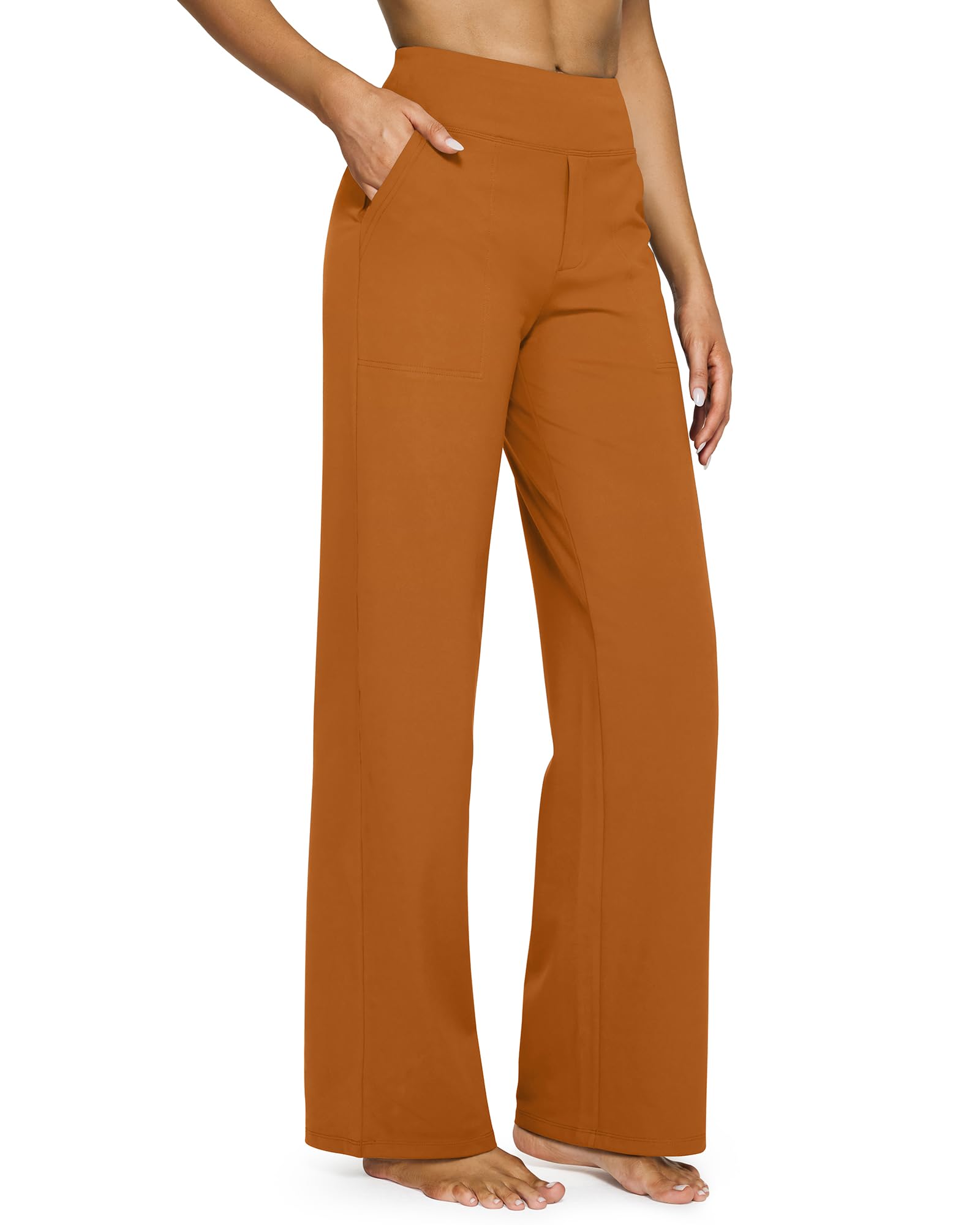 šLAST DAY PROMOTION - 50%OFF š Women's High Waist Stretch Casual Yoga Wide Leg Pants