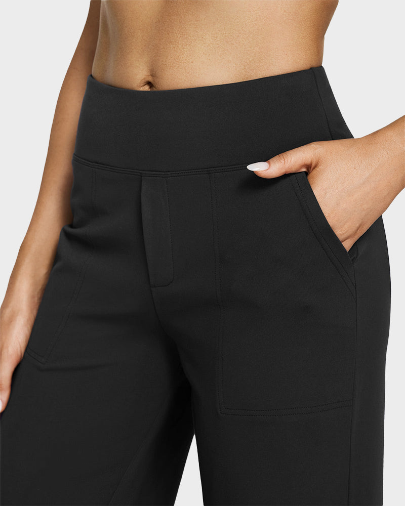 šLAST DAY PROMOTION - 50%OFF š Women's High Waist Stretch Casual Yoga Wide Leg Pants