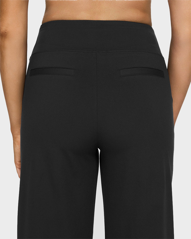 šLAST DAY PROMOTION - 50%OFF š Women's High Waist Stretch Casual Yoga Wide Leg Pants