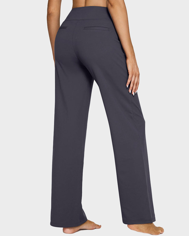 šLAST DAY PROMOTION - 50%OFF š Women's High Waist Stretch Casual Yoga Wide Leg Pants