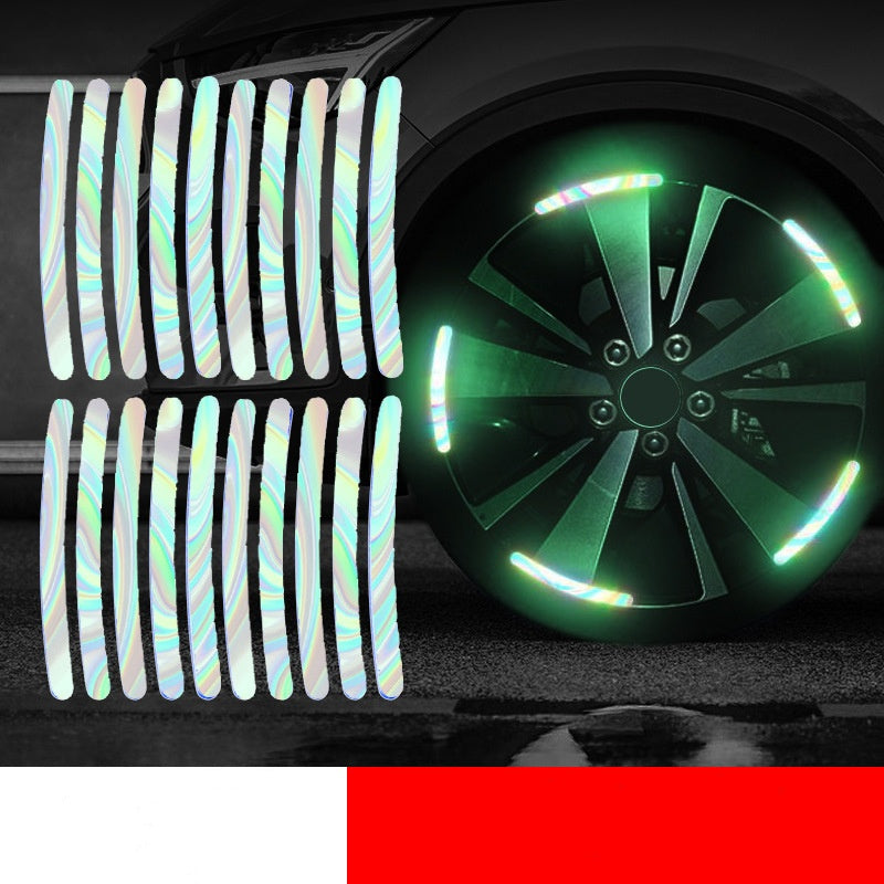 🚗Reflective Car Wheel Rim Stickers
