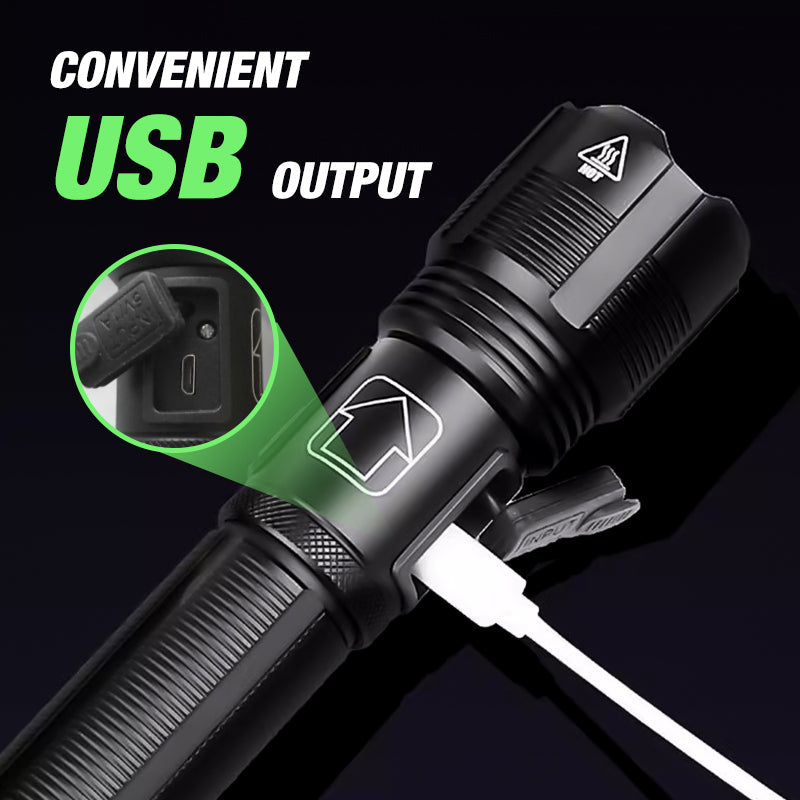 Super Bright Zoomable Flashlight
