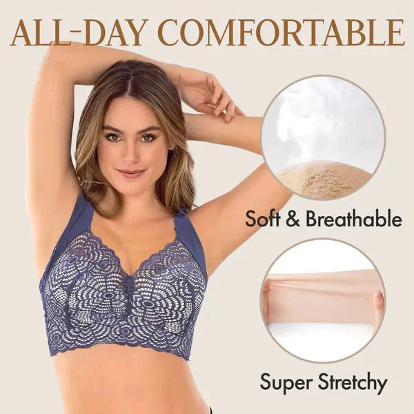 🔥👙LAST DAY -Buy 2 Get 1 Free(3 PCS) 🔥| Ultimate Lift Stretch Full Shape Seamless Lace Bra